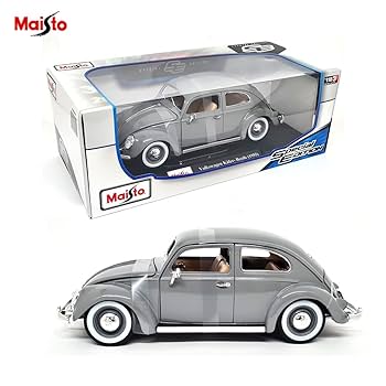 マイスト 1/18 フォルクスワーゲン ケーファー ビートル 1955 カスタム マイスト ミニカー 1955 Volkswagen Beetle KAFER Grey 1/18